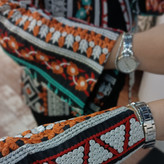 کت سوزندوزی | اورجینال هندی مدل فیروزه مناسب مهمانی