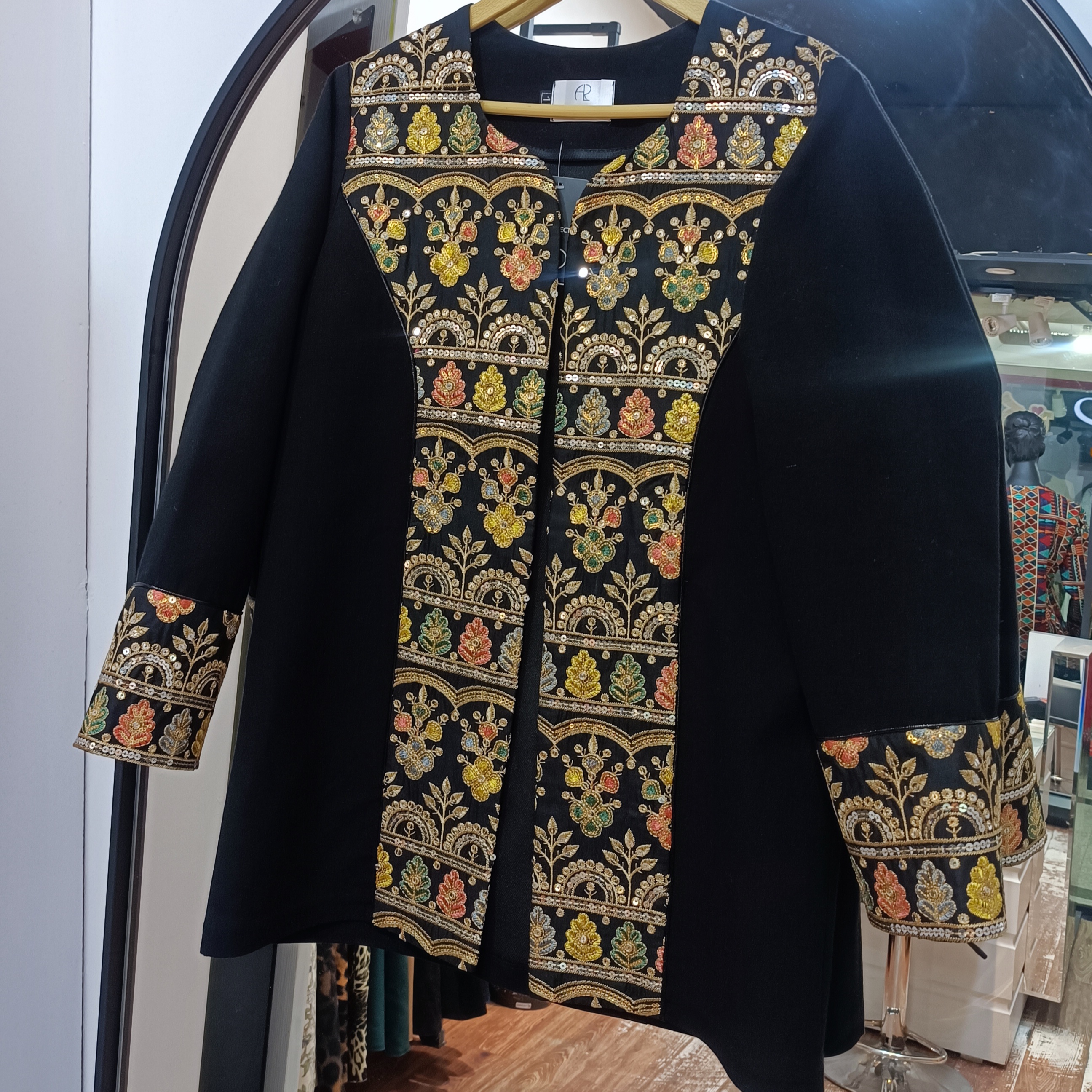 کت سوزندوزی | اورجینال هندی مدل مرجان مناسب مهمانی